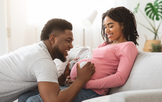 Effect of music on a developing fetus